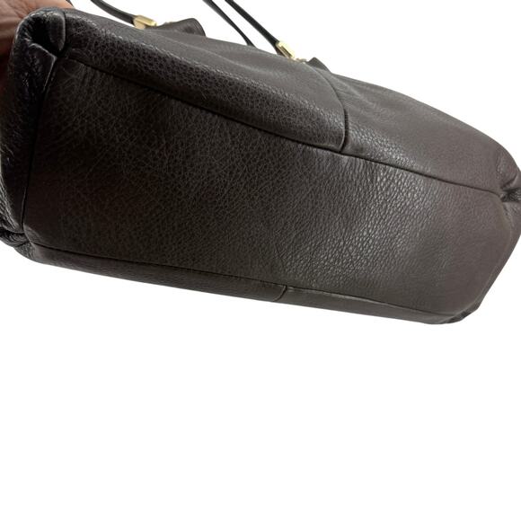 Coach Madison Leather Small Phoebe Shoulder Bag Pebble Grain - Picture 3 of 9